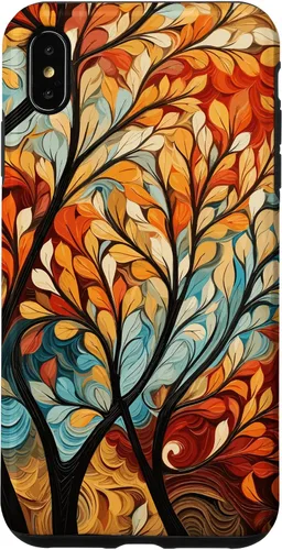 Vista 11 de Fall & Autumn, Colorful Leaves & Trees, Fall Color Case for iPhone 17