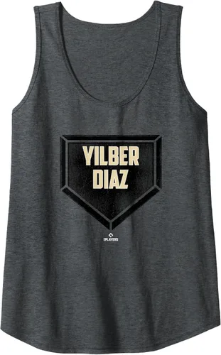 Vista 3 de Home Plate Gameday Yilber Diaz Prospect Baseball Fan Gear Tank Top