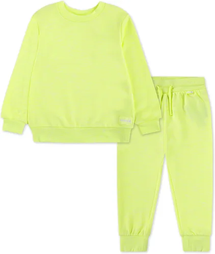 Vista 7 de Hurley Conjunto de 2 piezas unisex para bebé de sudadera suave con cuello redondo Cloud Slub Basic y pantalones deportivos Carbono