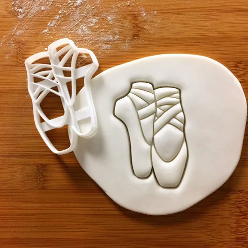Vista 2 de Cortador de galletas Ballet Shop, 1 pieza - Bakerlogy