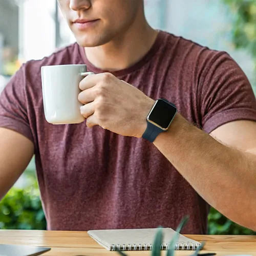Vista 8 de Compatible con Apple Watch Band de 1.929 in 1.811 in 1.772 in 1.732 in 1.654 in 1.614 in 1.575 in 1.496 in iWatch Ultra Series