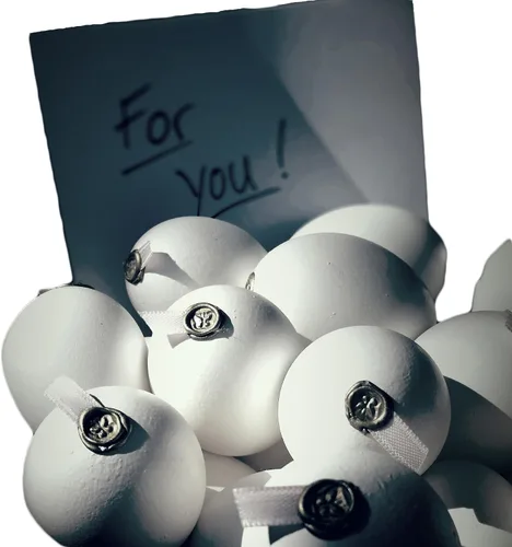 Vista 2 de Unique Wedding Favors - Monarch Habitat Seed Eggs