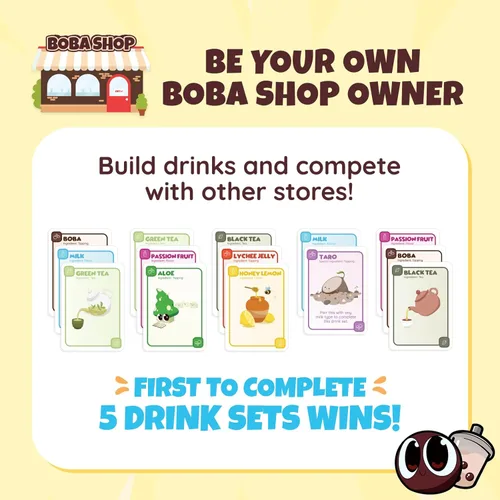 Vista 3 de Sabobatage: El juego de cartas Boba Juego de fiesta fácil y familiar Juegos de cartas para adultos, adolescentes y niños 2-5 jugadores