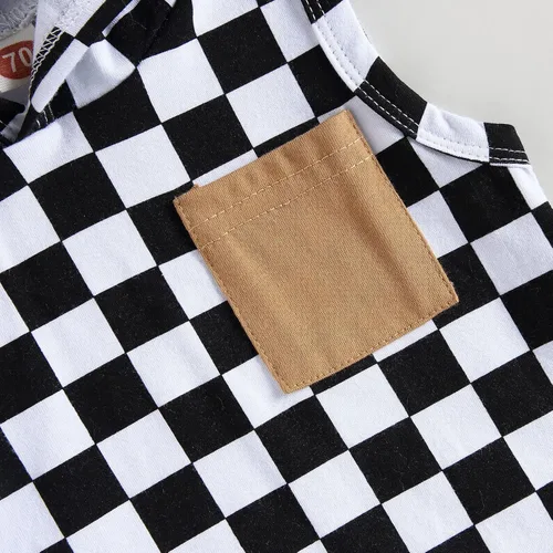 Vista 5 de AEEMCEM Conjunto de 2 camisetas sin mangas con capucha y pantalones cortos con cordón para bebé niño