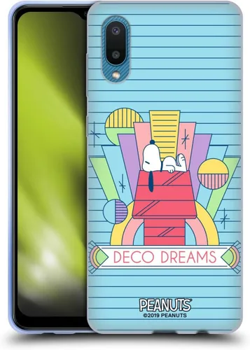 Vista 19 de Head Case Designs Snoopy Deco Dreams - Funda de gel con licencia oficial de Peanuts Blue Pattern [protección de grado militar] compatible con Google
