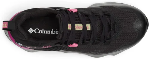 Vista 8 de Columbia Tenis de senderismo Facet 75 Outdry para mujer, NegroGeranio Salv