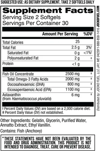 Vista 7 de Jocko Fuel Paquete de 2 suplementos - Magnesio Jocko + aceite de pescado Jocko