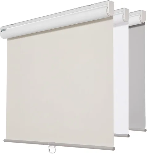 Vista 12 de Persilux Persianas Enrollables para Ventana Persianas sin Cordones para Ventana 100% Opacas Persianas Enrollables Protección UV Persianas de Ahorro