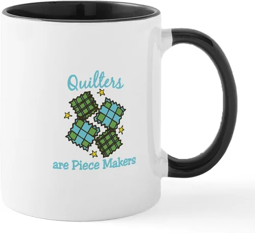 Vista 84 de CafePress Ascii - Taza de café de cerámica, taza de té, 11 onzas