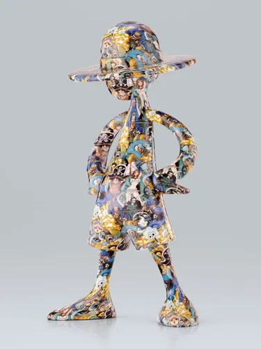 Vista 5 de TAMASHII NATIONS - Una pieza - Luffy Artcanvas -20 Aniversario- Estatua Coleccionable 1/8