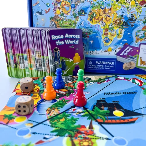 Vista 7 de Juego de mesa para niños de 8 a 12 años - Juegos de cartas educativos