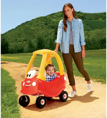 Vista 2 de Little Tikes – Cozy Coupe 30th Anniversary coche, Sin armar, Rojo
