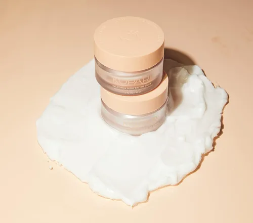 Vista 8 de Kopari California Glow Enzyme Exfoliante facial, exfoliante facial aclarante e iluminador de la piel, apoya el antienvejecimiento, aceite de coco