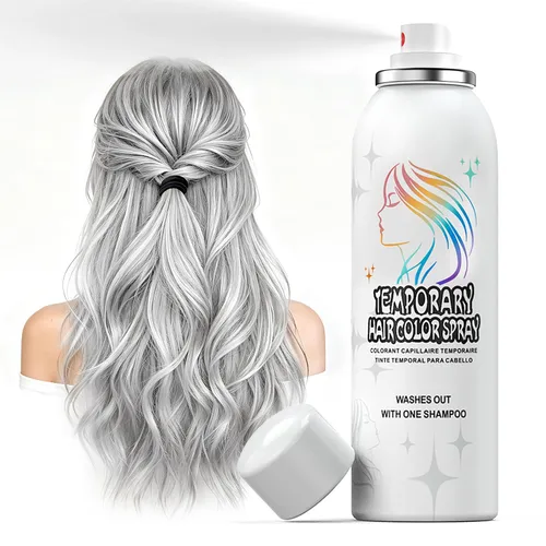 Vista 12 de Spray temporal rojo del color del pelo 5.1 fl oz, lavable