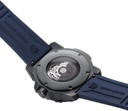 Vista 7 de Luminox Master Carbon Seal AzulNegro 1.772 in Reloj de buceo analógico automático para hombre, Azul, Reloj de buceo