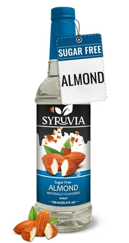 Vista 12 de Jarabe de café sin azúcar Syruvia, jarabe con sabor a caramelo para bebidas, lattes y postres – 25.4 fl oz