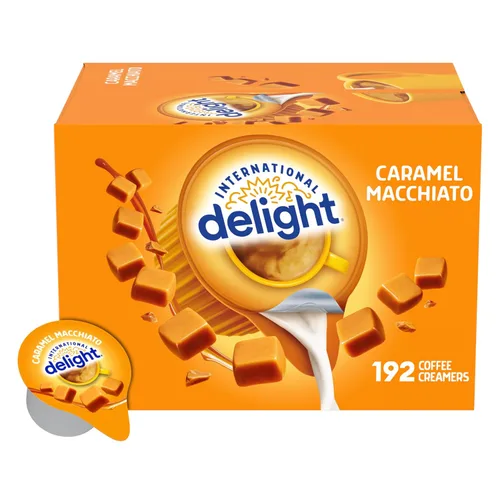 Vista 12 de International Delight - Vainilla Francesa, cremas para café de una porción, 192 unidades (1 paquete), crema para café no láctea apta para almacenar