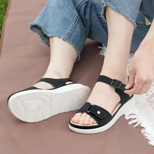 Vista 2 de ORTOREX Sandalias de masaje para mujer, sandalias ortopédicas para caminar