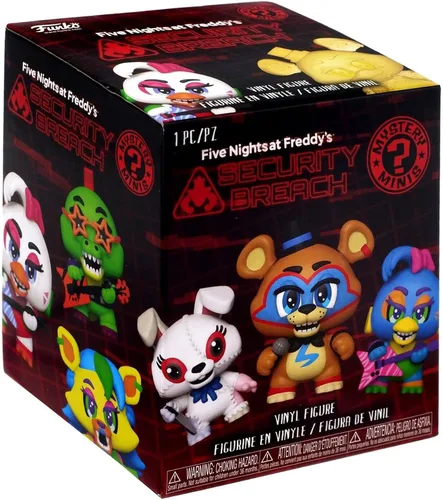 Vista 2 de Funko Mystery Mini's: Five Nights at Freddy's, Security Breach - Una figura misteriosa, multicolor, 3 pulgadas