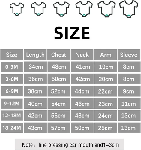 Vista 2 de 5 PCS Baby Bodysuit Sublimación Blanco Camisa de Manga Corta
