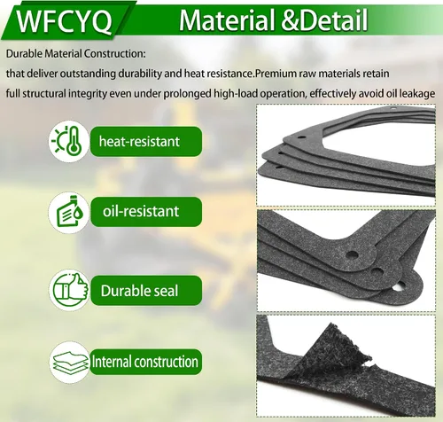 Vista 4 de Juntas de cubierta de válvula WFCYQ compatibles con tapa de cabeza de serie Kohler 7000 con cubiertas de acero estampadas (4)