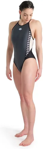 Vista 8 de Arena Traje de baño con iconos para mujer, una pieza