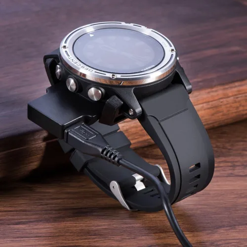 Vista 7 de Compatible con el cable de carga USB de repuesto para reloj Garmin Descent Mk1, cables de carga USB compatibles con reloj Garmin Descent Mk1