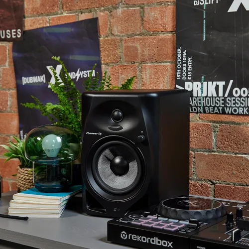Vista 25 de Pioneer DJ - Altavoz de monitor activo DM-50D de 5 pulgadas, negro