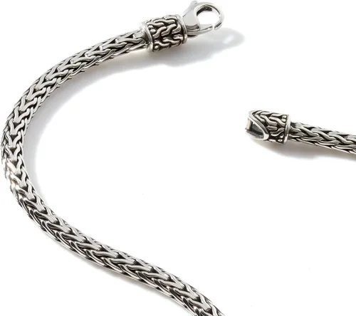 Vista 2 de John Hardy Collar clásico de cadena de plata para mujer, 0.138in