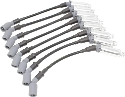 Vista 2 de AIP Electronics Dragon Fire Performance Pro Series - Juego de cables de bujías de ajuste directo de 0.335 in, 12.5 pulgadas, 40 ohmios, compatible