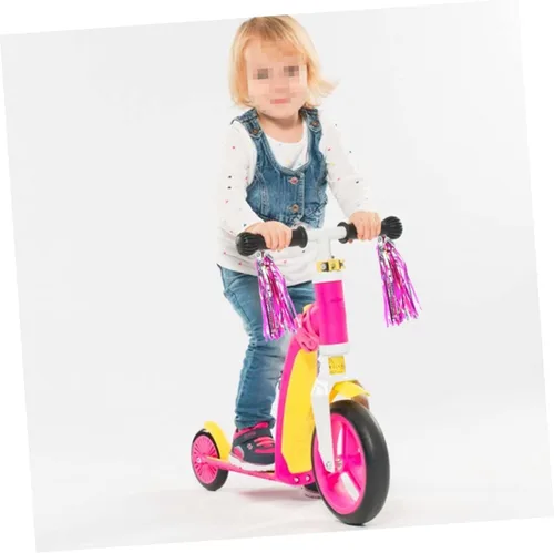 Vista 2 de Homoyoyo 4 cintas de borla para manillar de scooter, empuñaduras para bicicletas