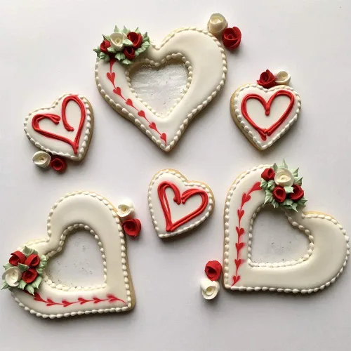 Vista 3 de Cortador de galletas de corazón de 4 pulgadas fabricado en Estados Unidos por Ann Clark