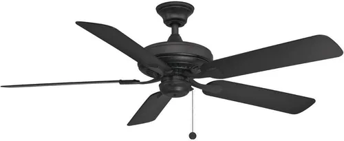 Vista 2 de Fanimation Ventilador de techo Edgewood negro de 52 pulgadas para exteriores