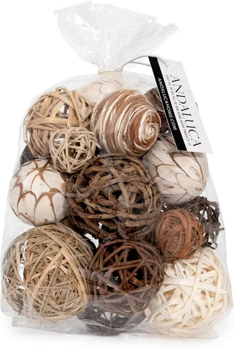 Vista 17 de ANDALUCA Bolas decorativas para decoración del hogar (alcachofa)
