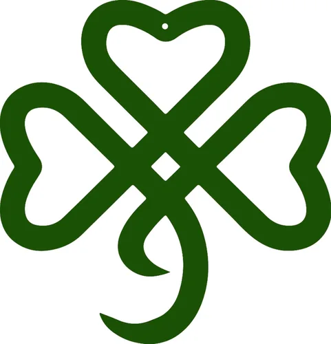 Vista 11 de RESACO Decoraciones de trébol, decoraciones del día de San Patricio, corona de trébol, regalo celta irlandés para el día de San Patricio, adorno