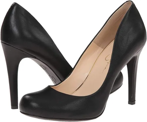 Vista 7 de Jessica Simpson Calie - Zapatos de tacón clásico con punta redonda para mujer