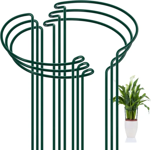Vista 5 de FEED GARDEN Paquete de bolsas de cultivo+estacas de soporte para plantas