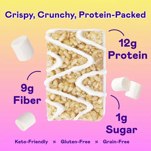 Vista 3 de Magic Spoon Treats Marshmallow - 8 barras altas en proteínas, sin gluten