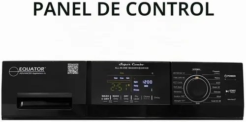 Vista 3 de Pemberly Row - Lavadora y secadora todo en uno, ventilada, seca más rápido que la condensación, 15 lb, 110 V