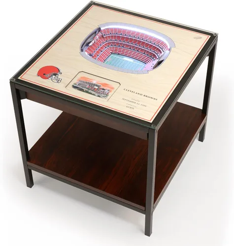 Vista 25 de YouTheFan NFL - Mesa auxiliar iluminada StadiumViews de 25 capas