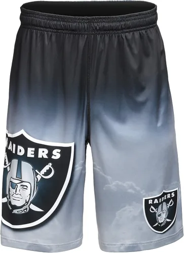 Vista 21 de FOCO Mens NFL Football Team Logo Gradient Big Logo Training Shorts