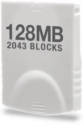 Vista 3 de Tarjeta de memoria de 128 MB para Wii/GC(Gamecube)