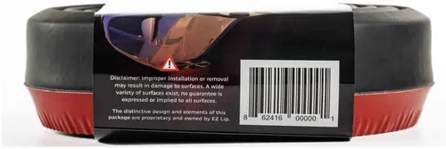 Vista 10 de EZ Lip – El protector labial original de ajuste universal de 1 pulgada para parachoques Negro