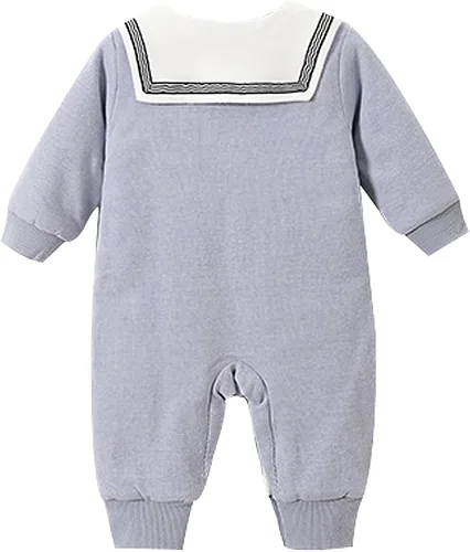 Vista 2 de Ropa para bebé niña con estampado de dibujos animados de algodón para recién nacido, mono de manga larga para bebé