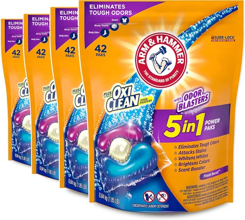 Vista 11 de ARM & HAMMER Plus OxiClean Odor Blasters - Paquete de detergente para ropa