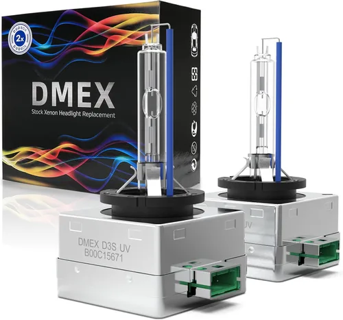 Vista 10 de DMEX D1S - Bombillas HDI de xenón para faros delanteros, color blanco cálido, 4300 K, 35 W, repuesto de 66144, 66140, 85140, 85415, paquete de 2