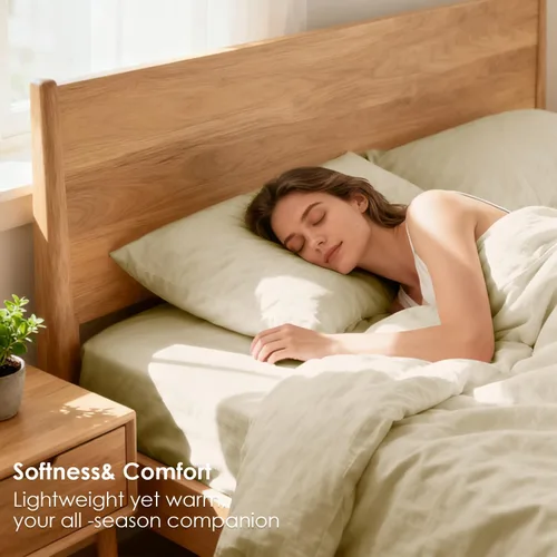 Vista 3 de CozySmile Juego de Sábanas Suaves como Seda Twin XL - Sábanas de Microfibra Transpirable Refrescante de Lujo de 3 Piezas, Bolsillo Profundo de 16