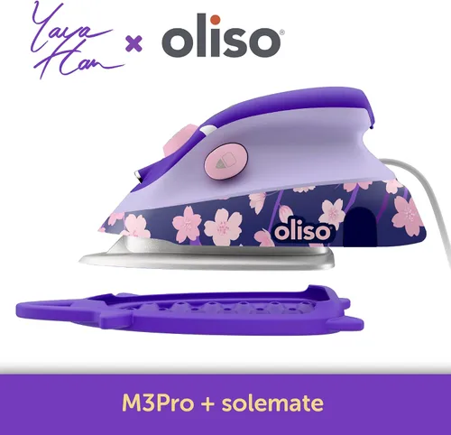 Vista 5 de oliso Yaya Han Iron Bundle - con plancha de vapor TG1600 ProPlus de elevación automática y plancha de vapor M3Pro Project