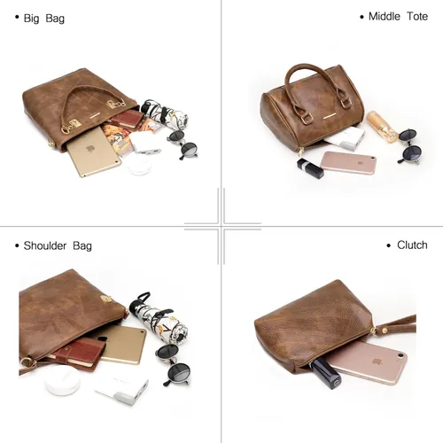 Vista 125 de 2E-youth - Bolsas y carteras de diseño para mujer, bolso de hombro, bolsa de mano