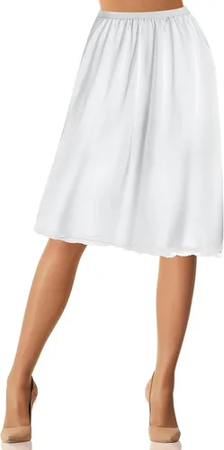 Vista 13 de Jadive Medio deslizamiento de 22"/30"/36" para debajo del vestido, S a XXXL Beige
